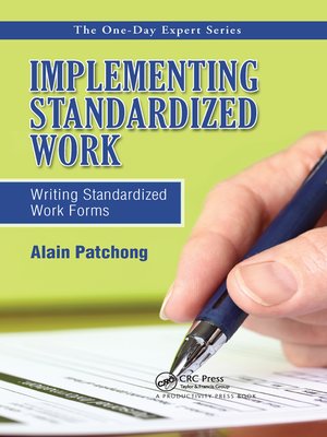 cover image of Implementing Standardized Work